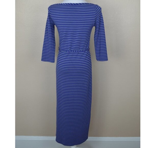 Boden Pencil Below Knee Striped Dress 4L - Picture 5 of 7